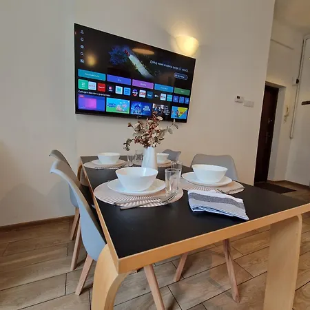 Pomorska 82 Centrum Netflix Lägenhet *